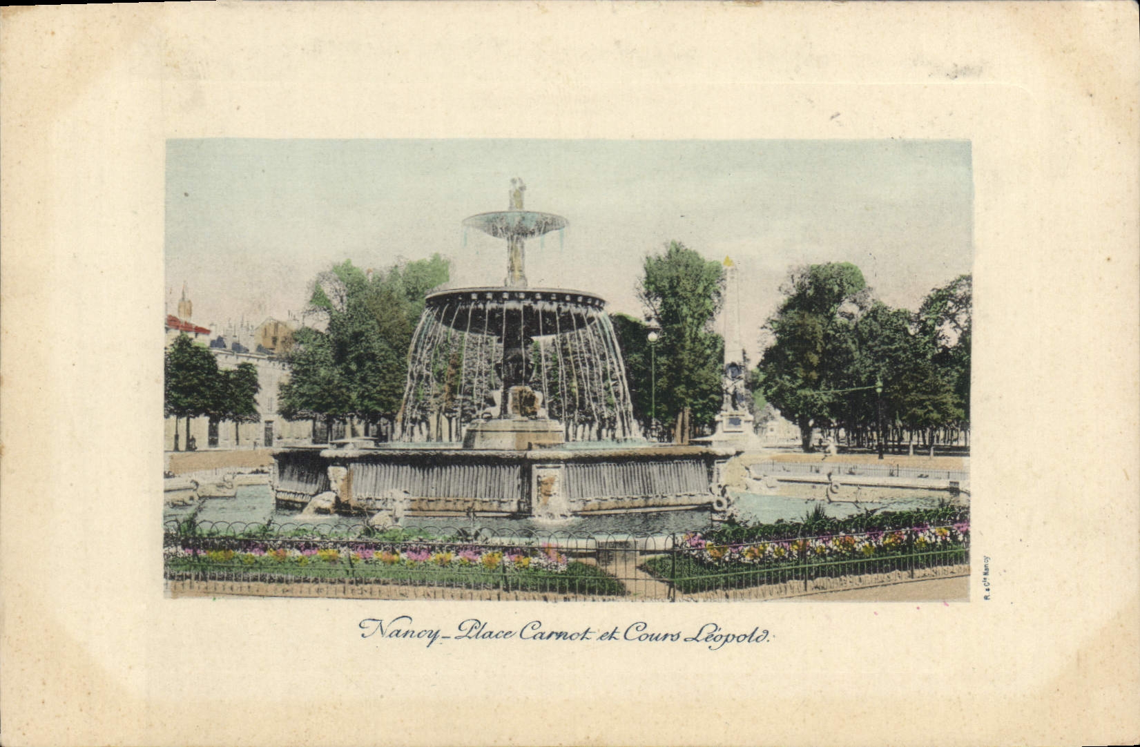 CPA Nancy Place Carnot et Cours Leopold 