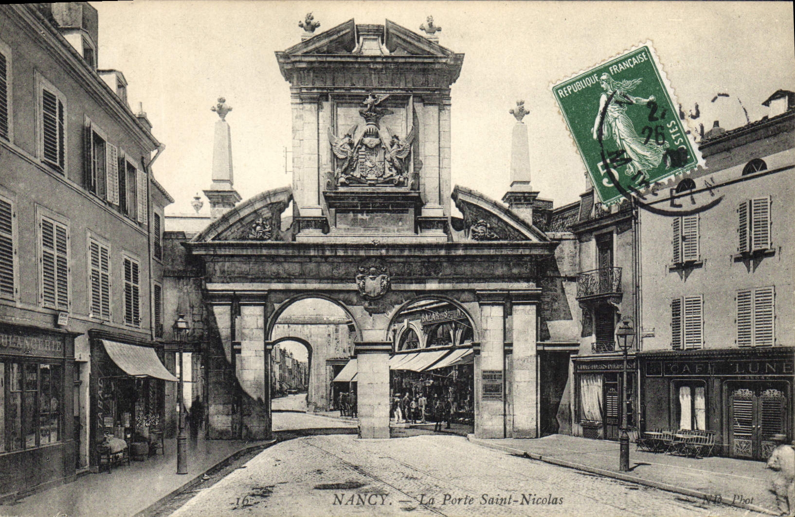 CPA Nancy La Porte Saint Nicolas 