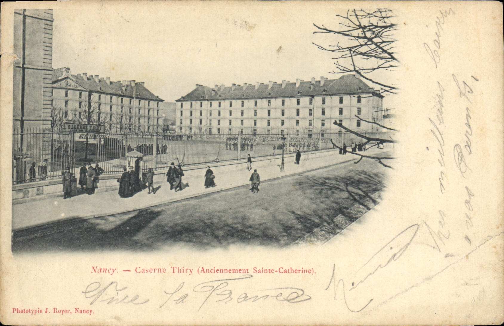 CPA Nancy Caserne Thiry Militaria