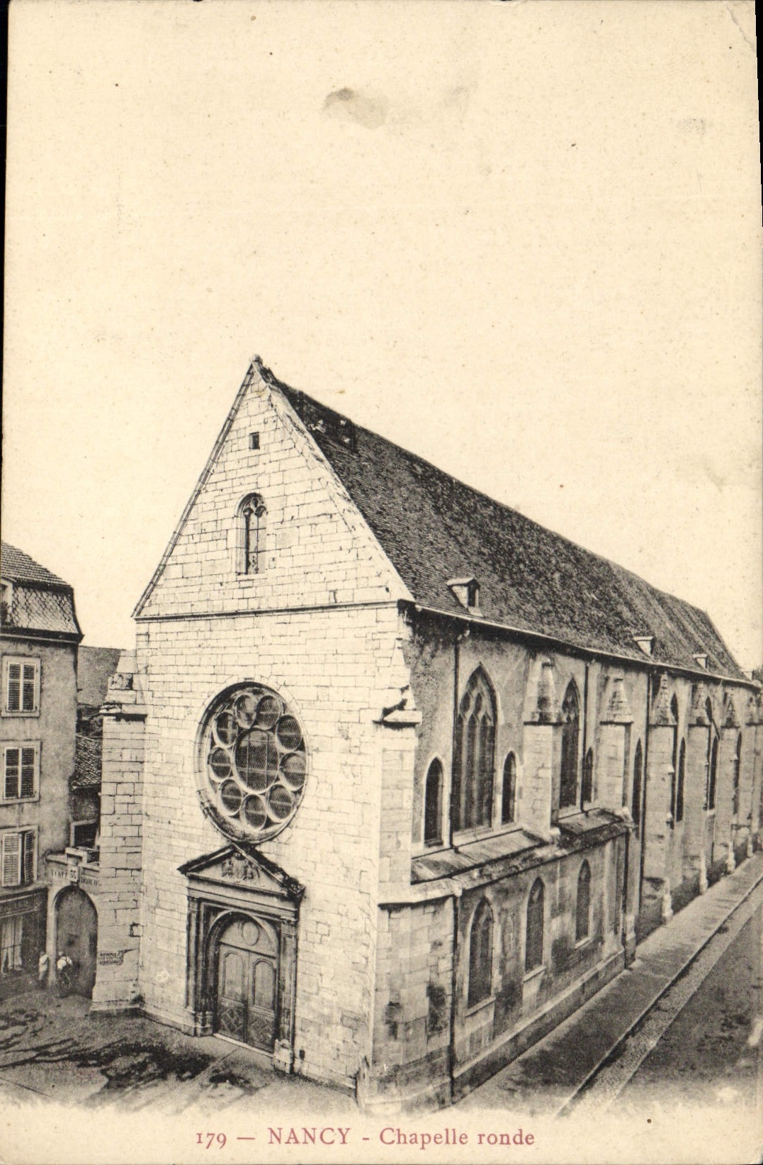 CPA Nancy Chapelle ronde 