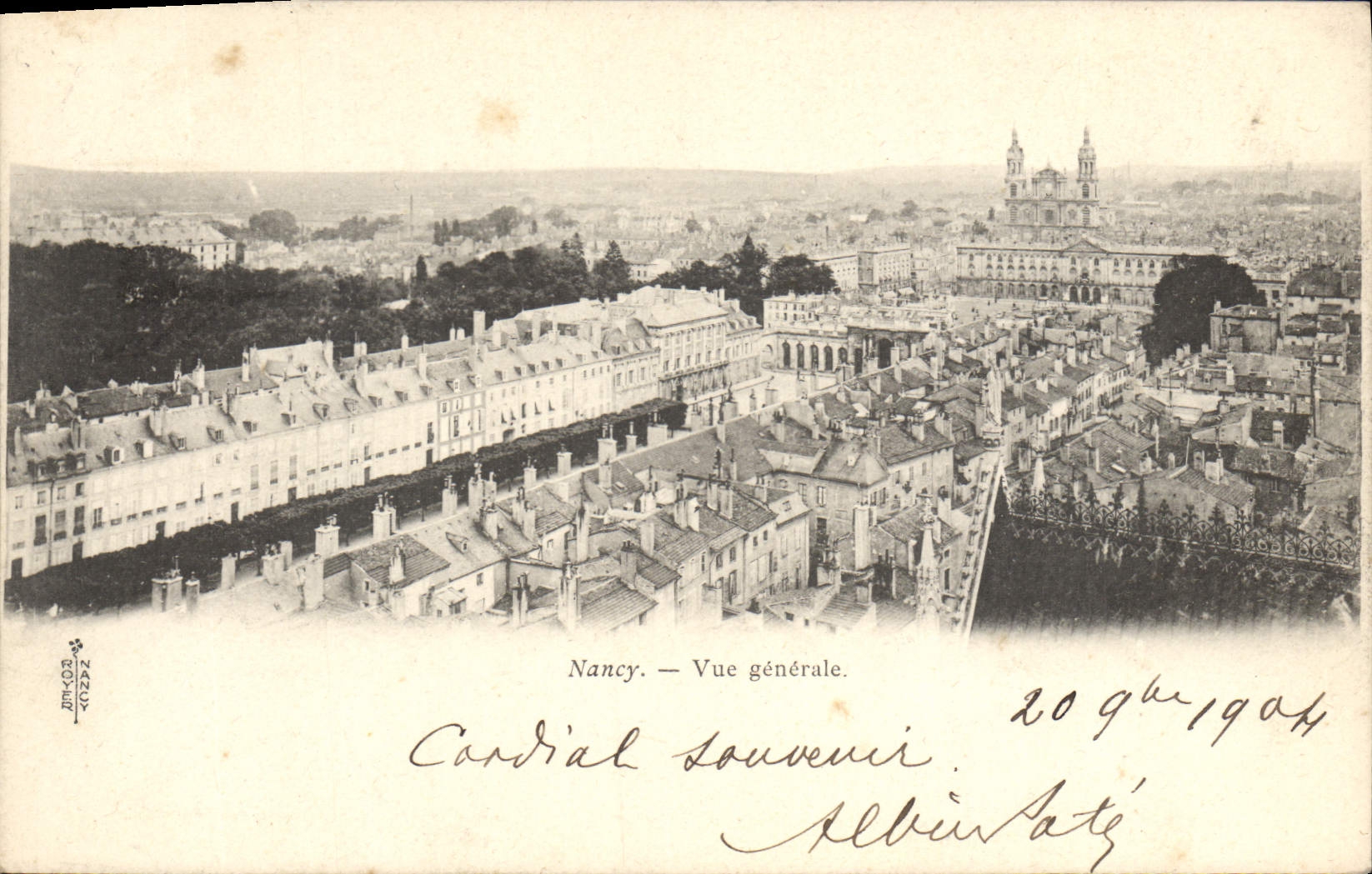 CPA Nancy Vue generale 