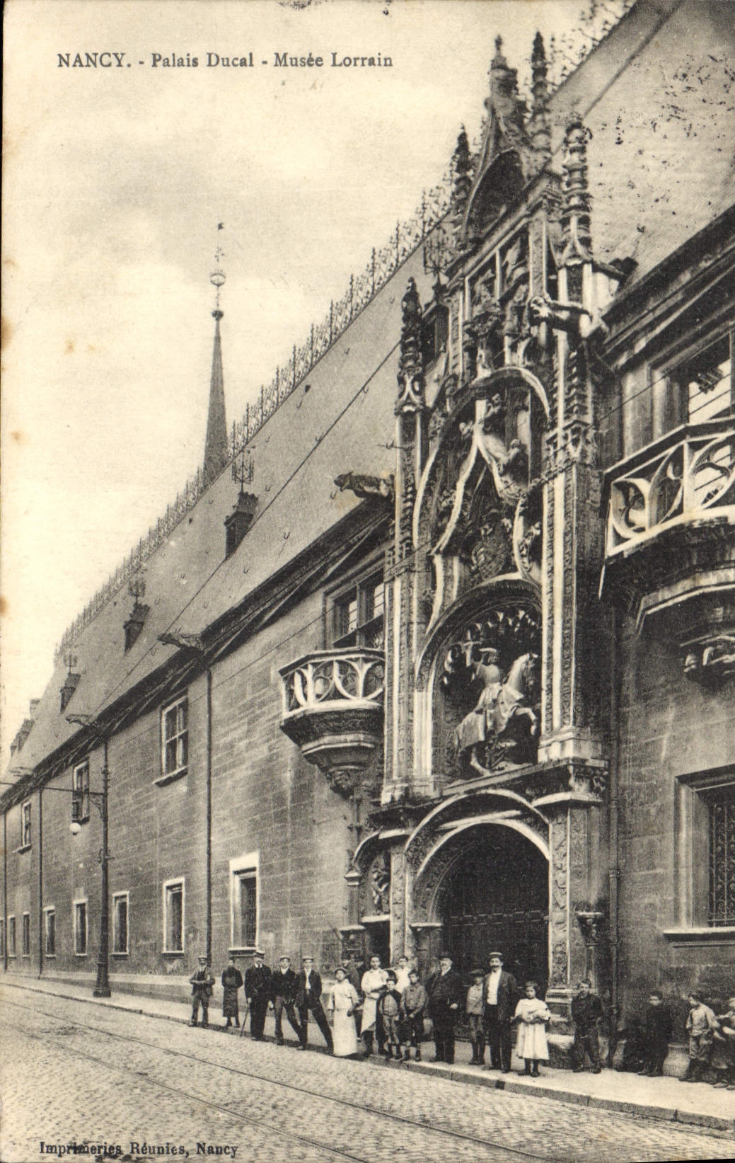 CPA Nancy Palais Ducal Musee Lorrain 