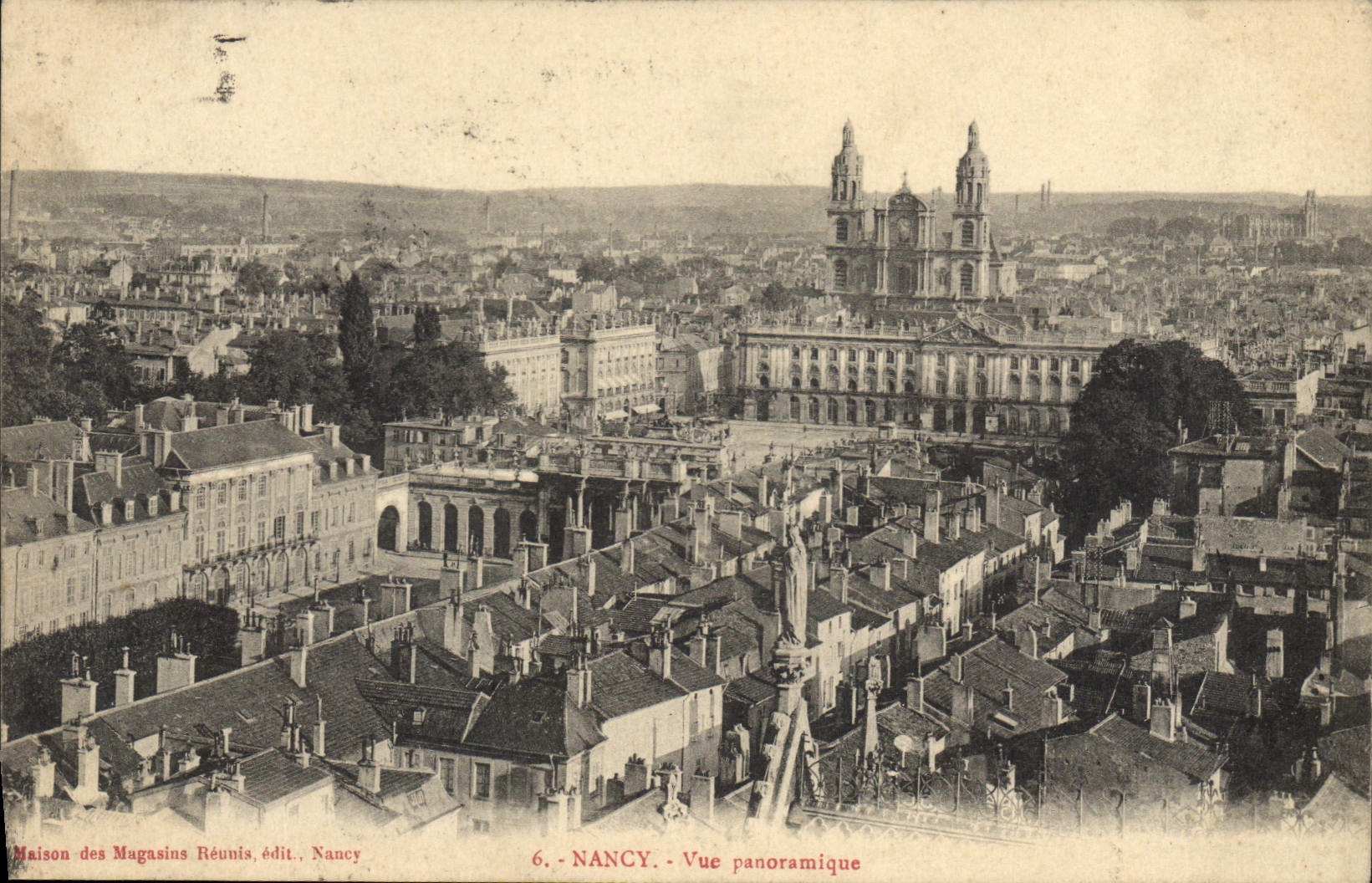 CPA Nancy Vue panoramique 