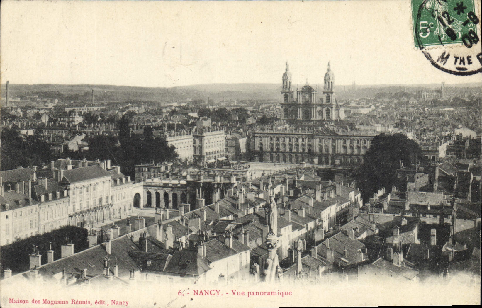 CPA Nancy Vue panoramique 
