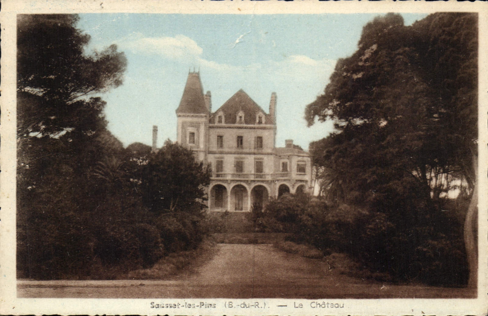 CPA Soussat les Pins Le Chateau