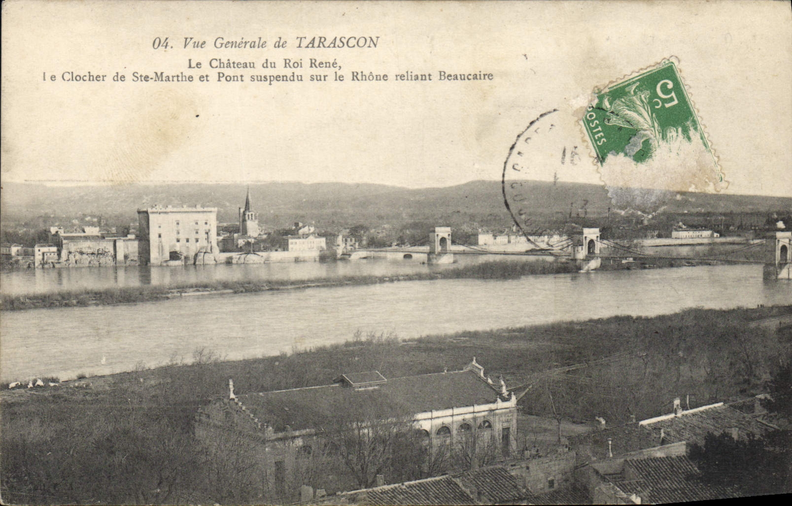 CPA Vue Generale de Tarascon 