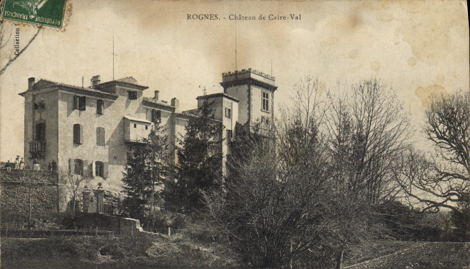 CPA Rognes Chateau de Caire Val 