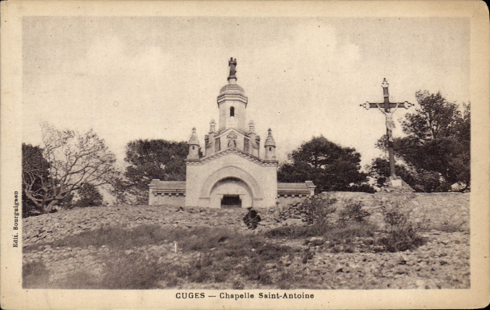 CPA Cuges Chapelle Saint Antoine 