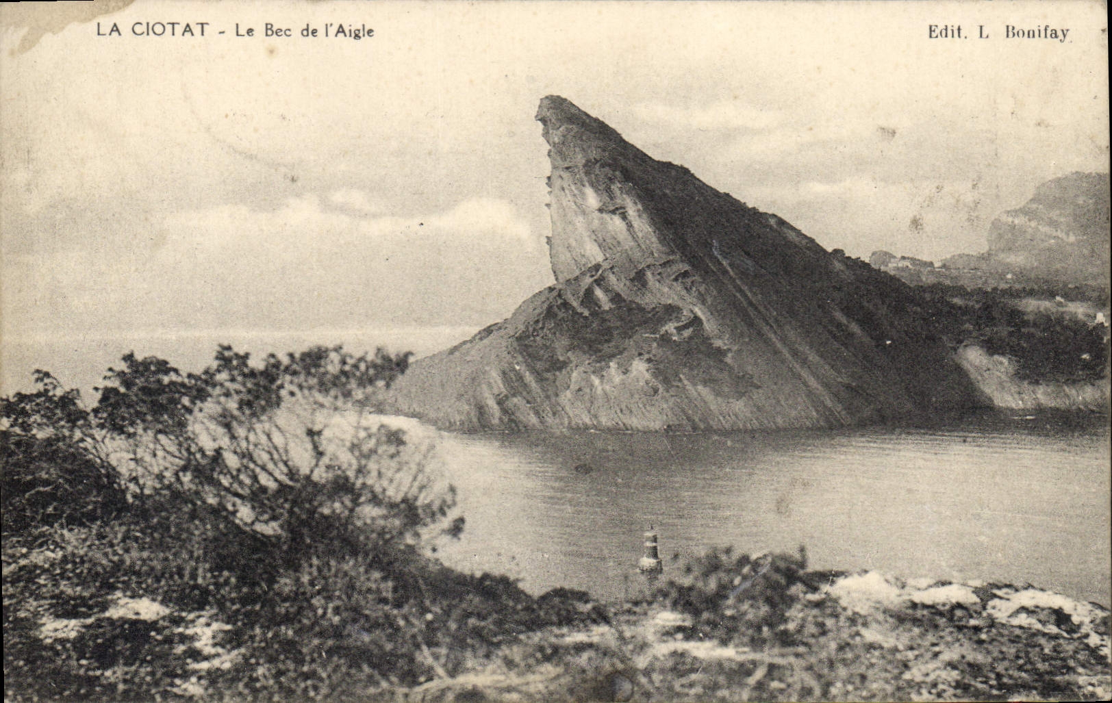 CPA La Ciotat Le Bec de l'Aigle 