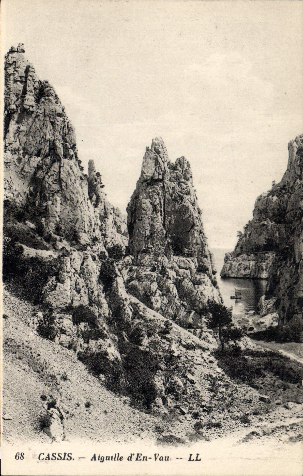 CPA Cassis Alguille d'En Vau 