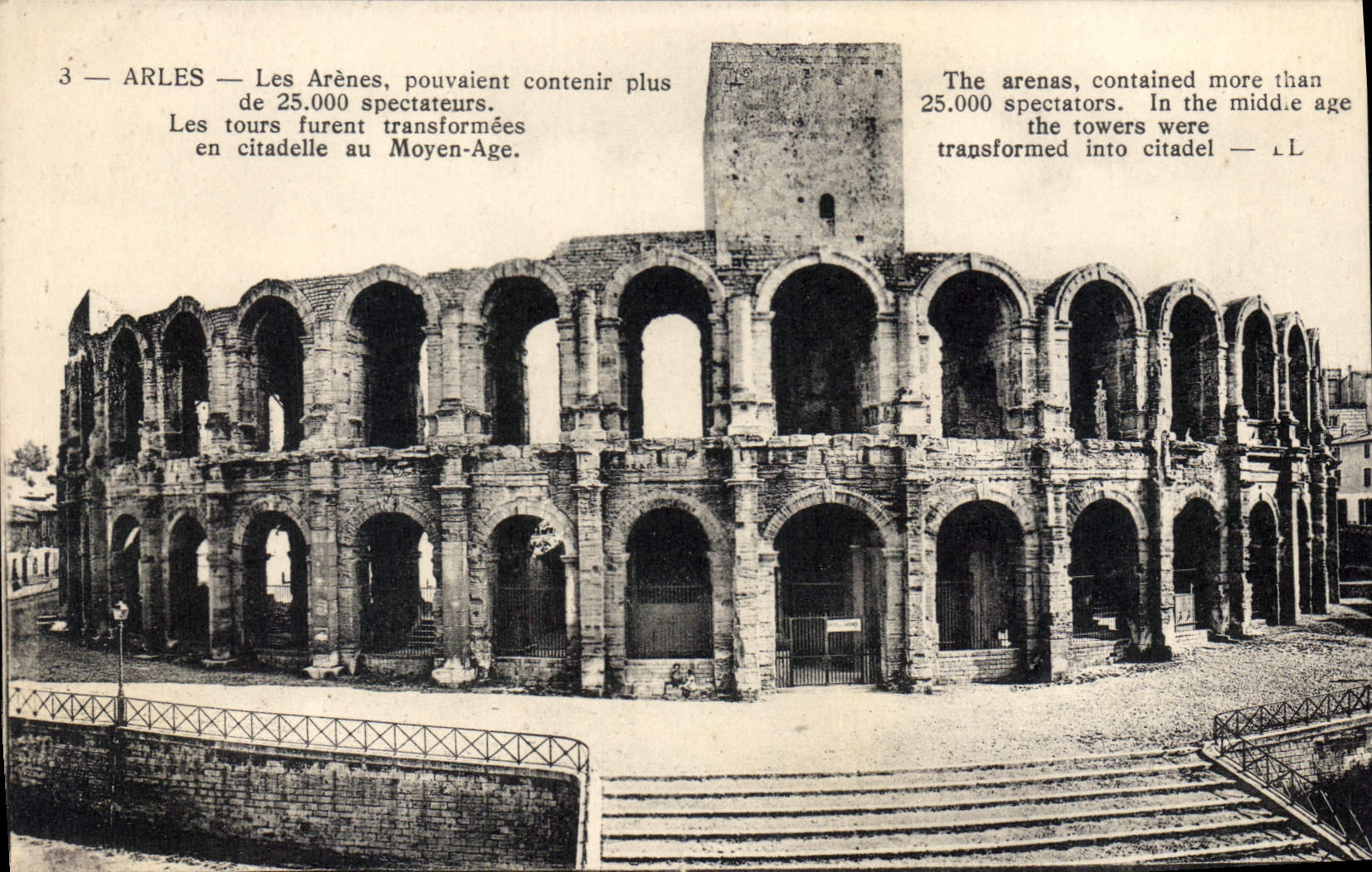 CPA Arles Les Arenes pouvaient contenir plus de 25000 spectateurs 
