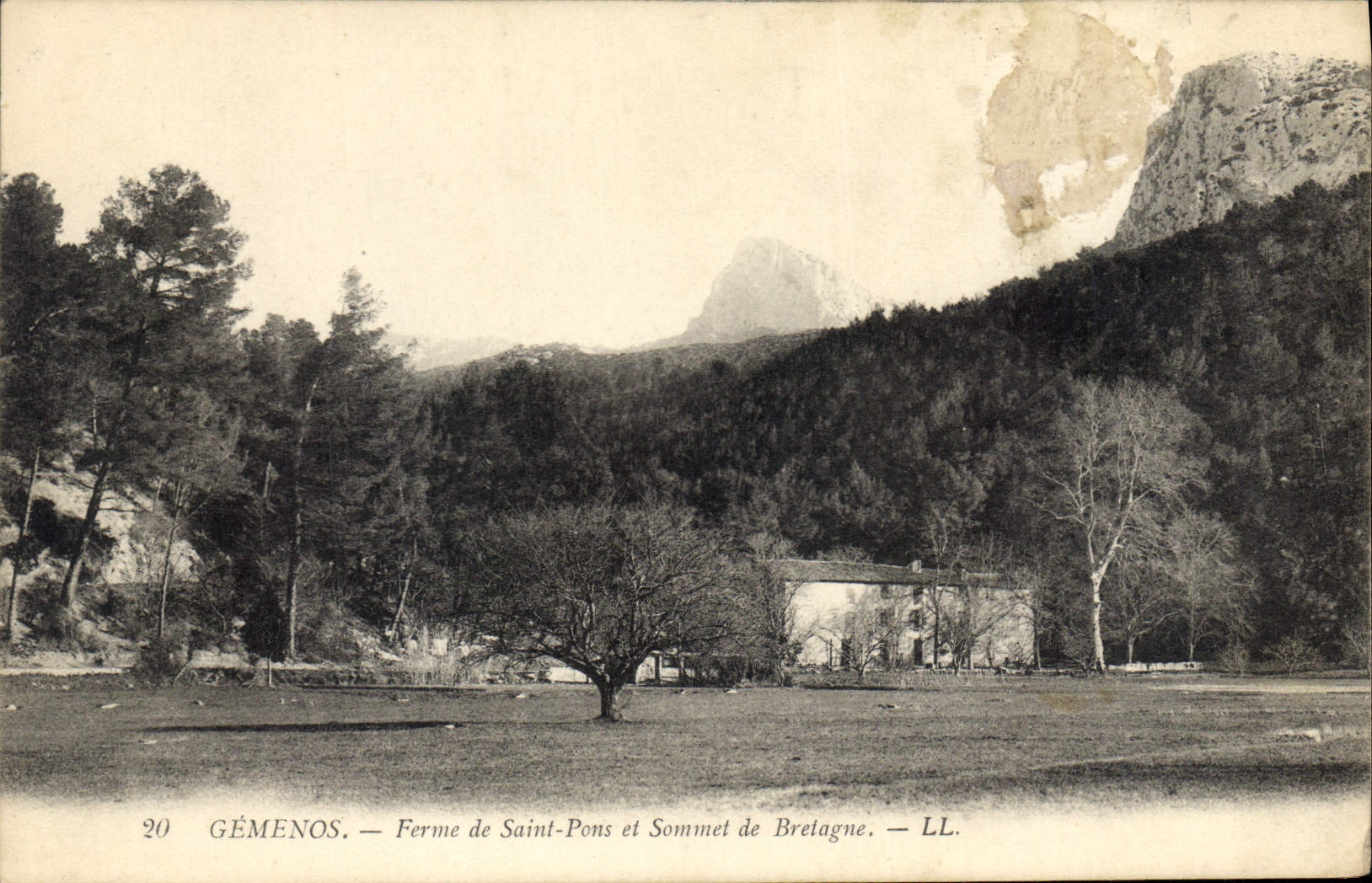 CPA Gemenos Ferme de Saint Pons et Sommet de Bretagne 