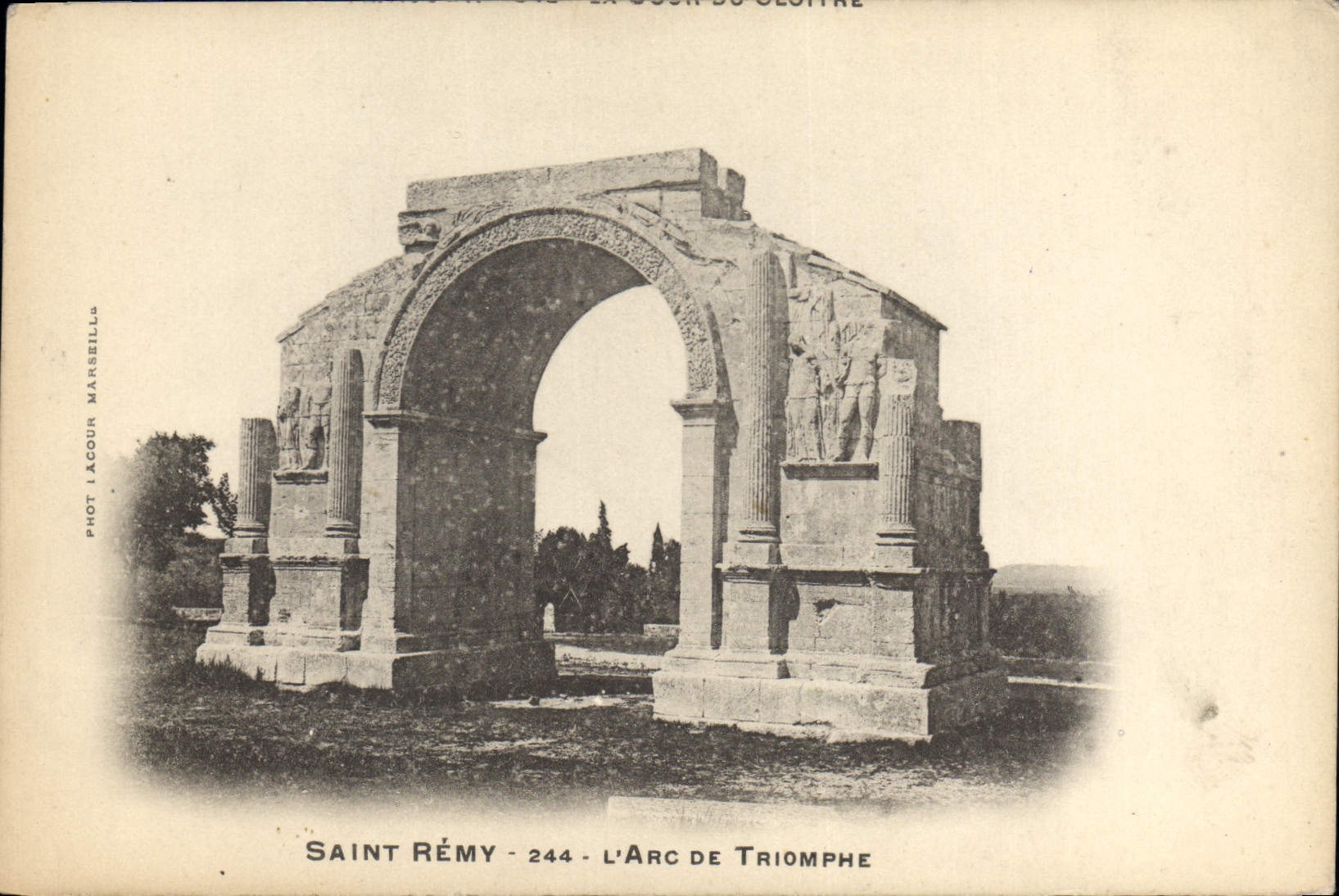 CPA Saint Remy L'Arc de Triomphe