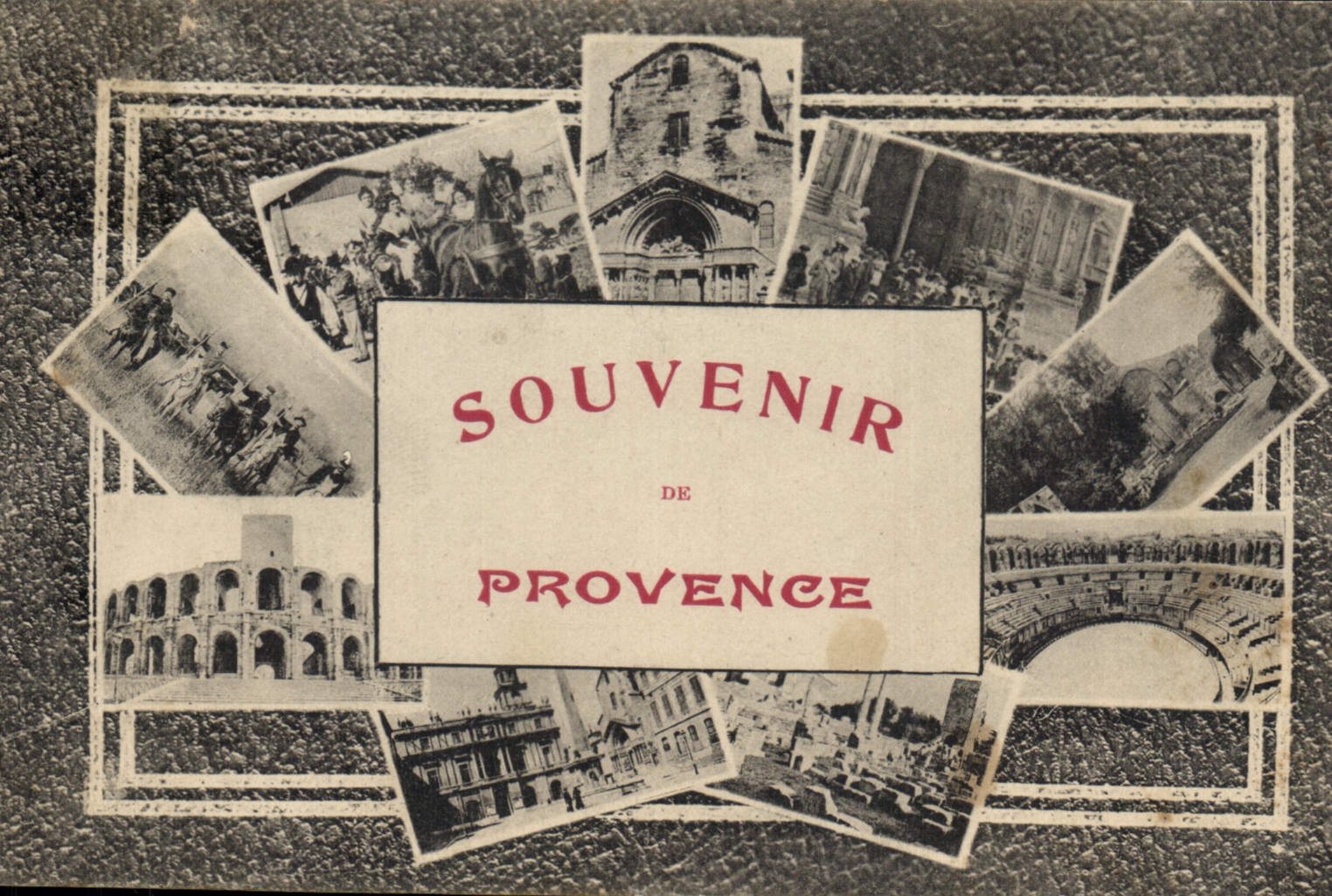 CPA Souvenir de Provence 