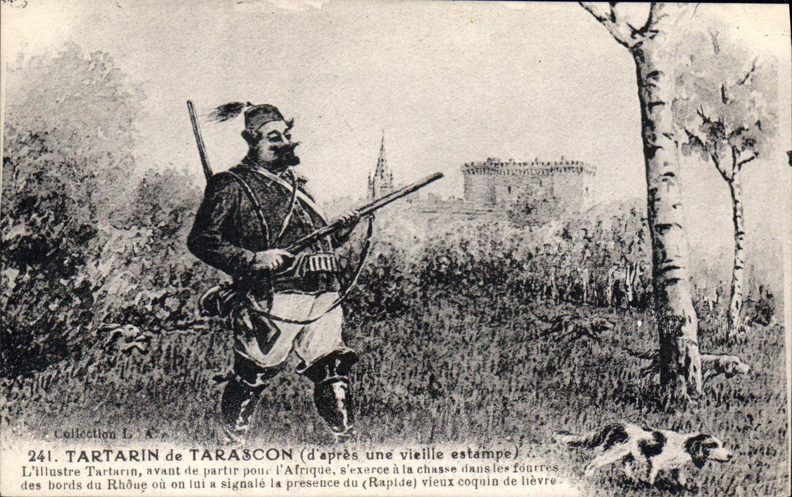 CPA Tartarin de Tarascon Chien Chasse