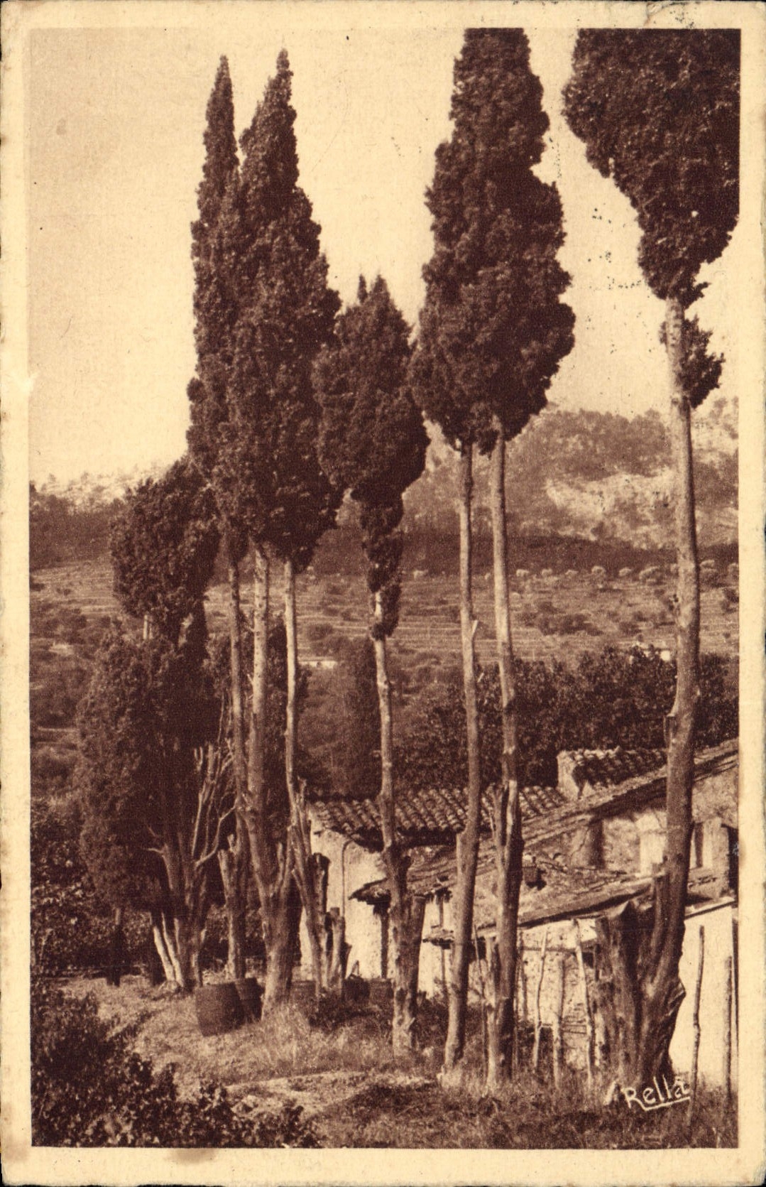 CPA Paysage provencal 