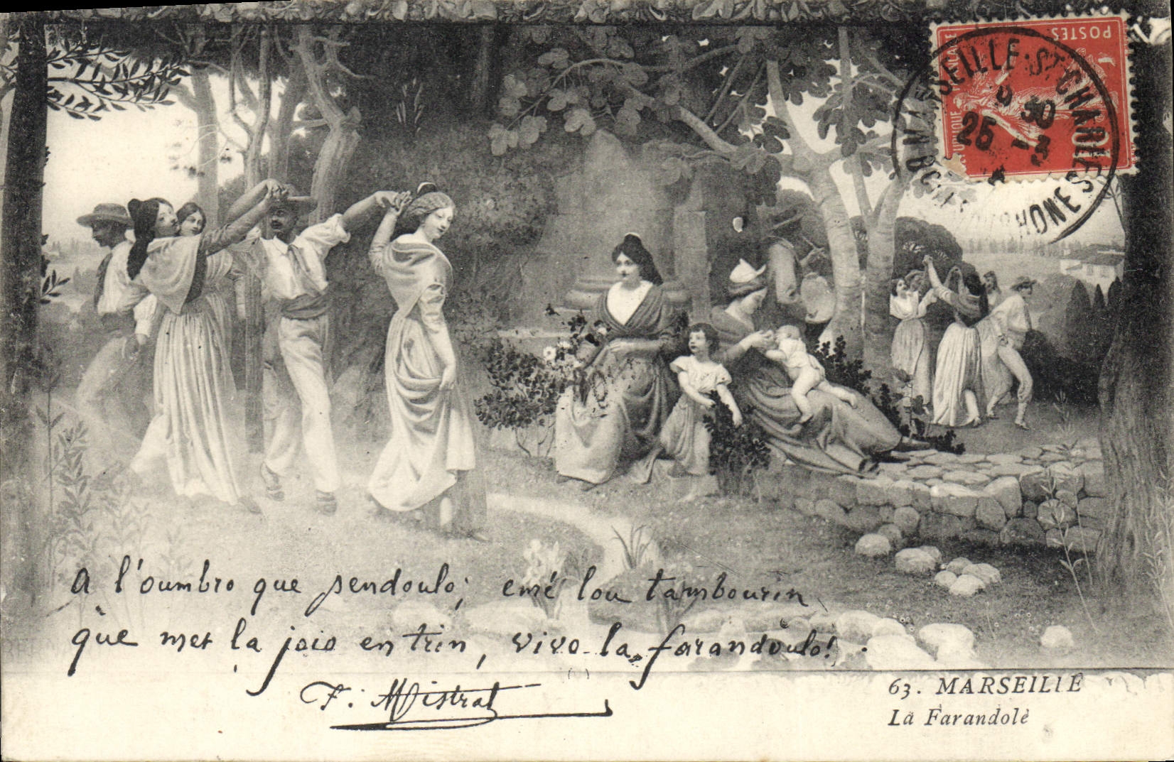 CPA Marseille La Farandole 