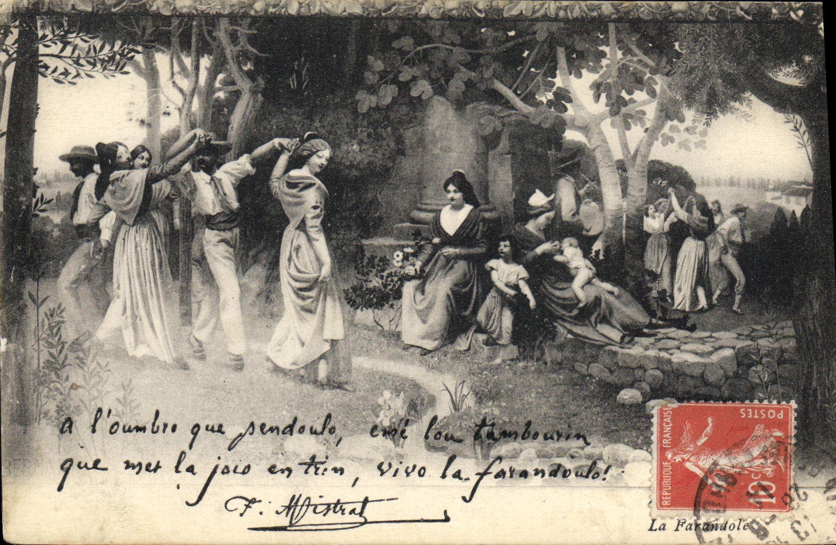 CPA Marseille La Farandole 