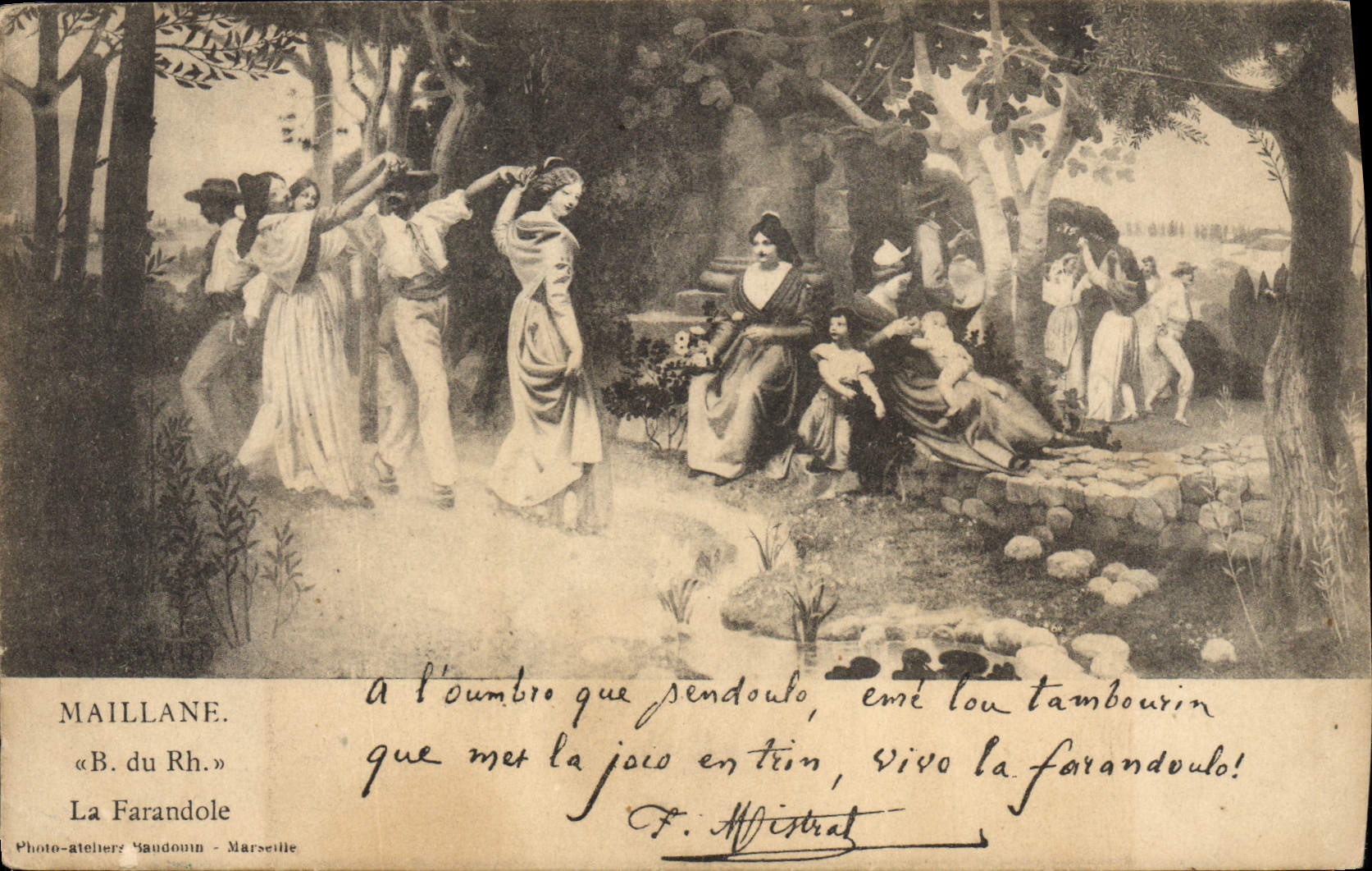 CPA Maillane La Farandole
