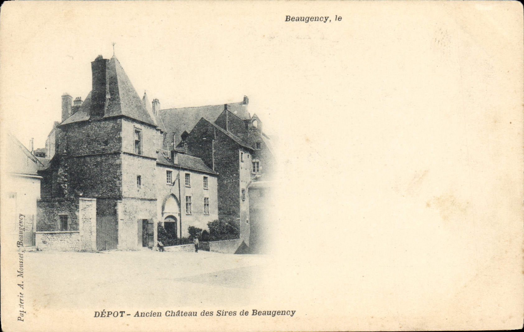 CPA Depot Ancien Chateau des Sires des Beaugency