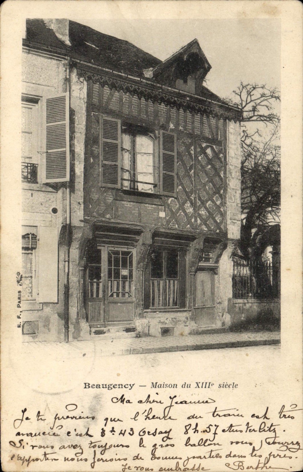 CPA Beaugency Maison du XIII siecle 