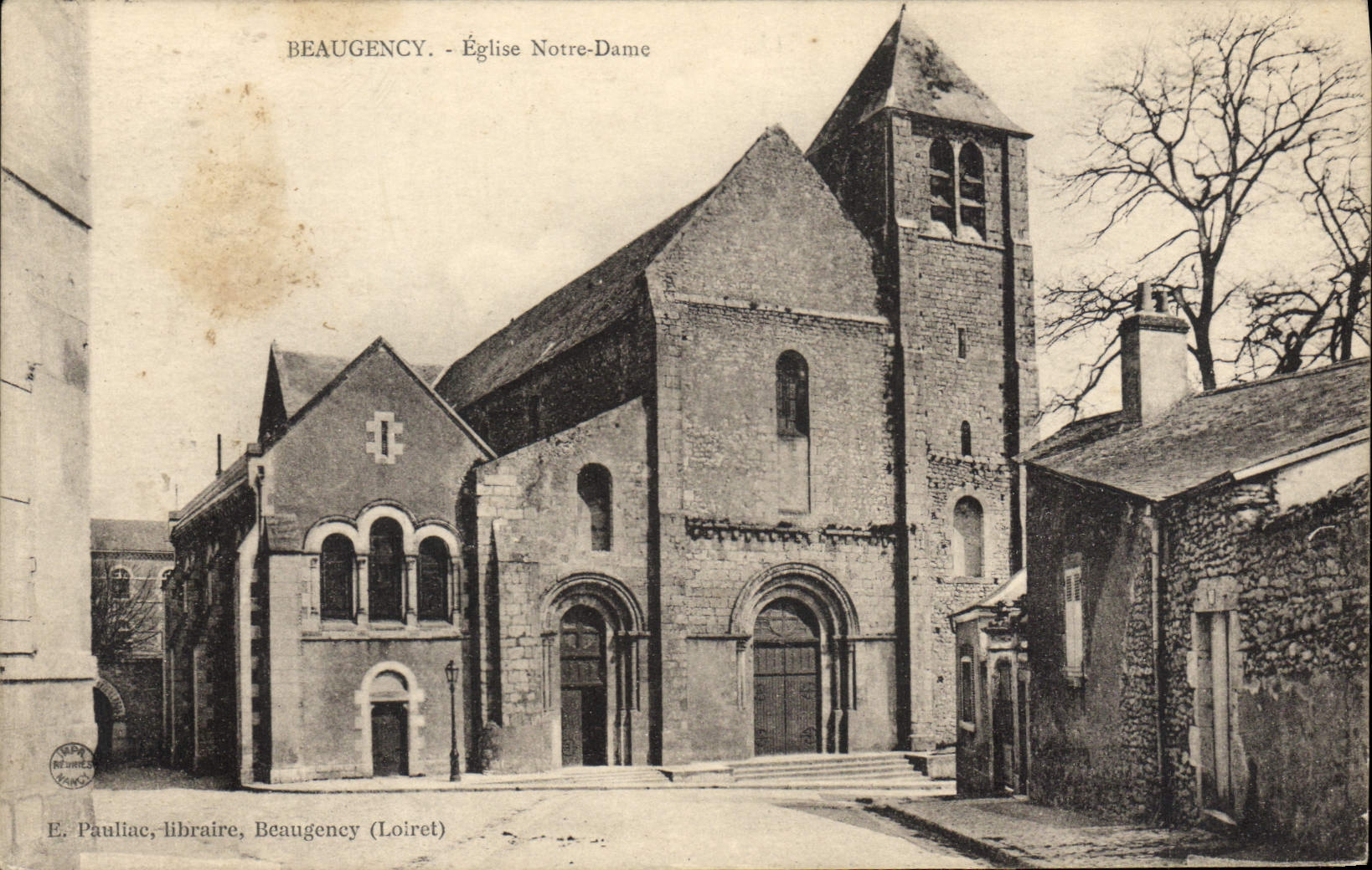 CPA Beaugency Eglise Notre Dame 