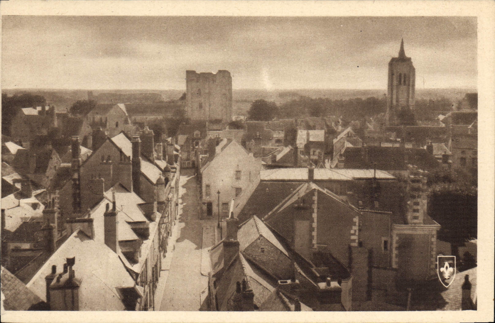 CPA Beaugency Loiret Vue generale 