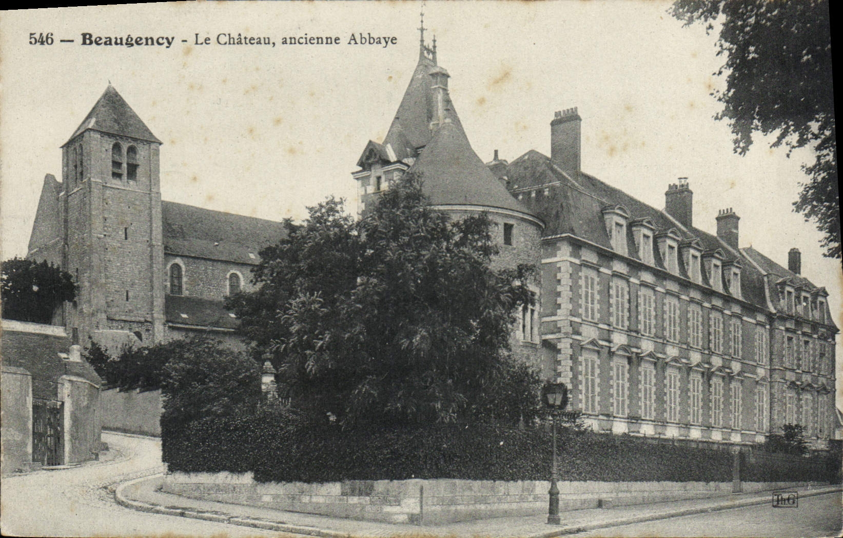 CPA Beaugency Le Chateau Ancienne Abbaye