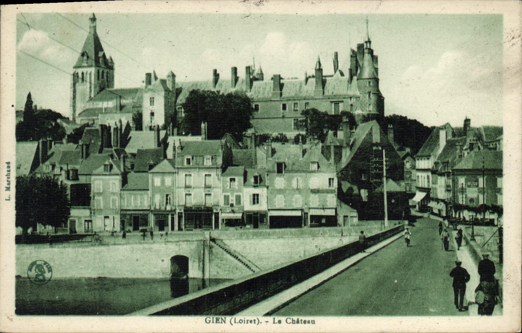 CPA Gien Loiret Le Chateau 