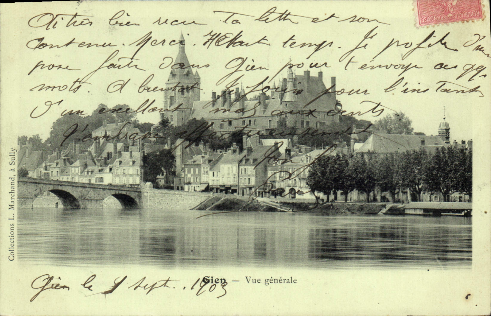 CPA Gien Vue generale 