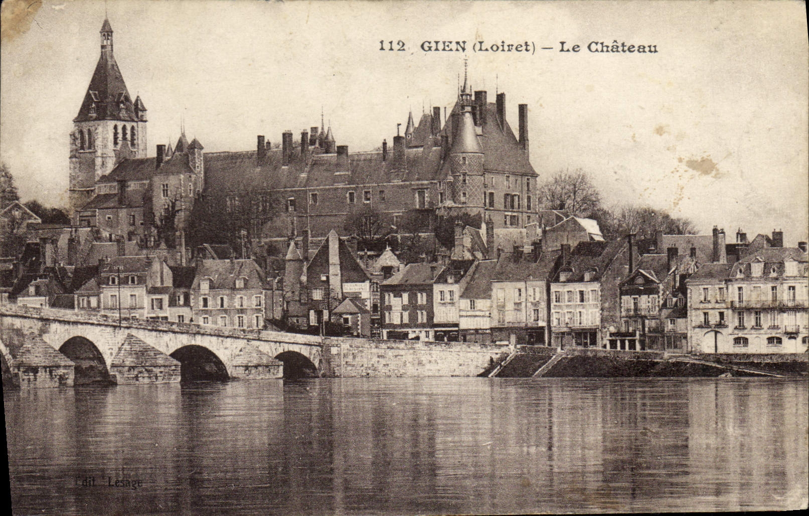 CPA Gien Loiret Le Chateau 