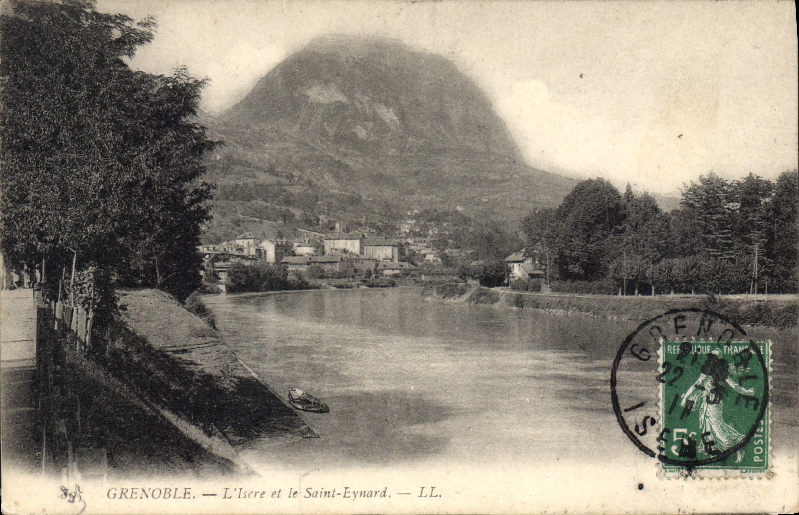 CPA Grenoble L'Isere et le Saint Eynard