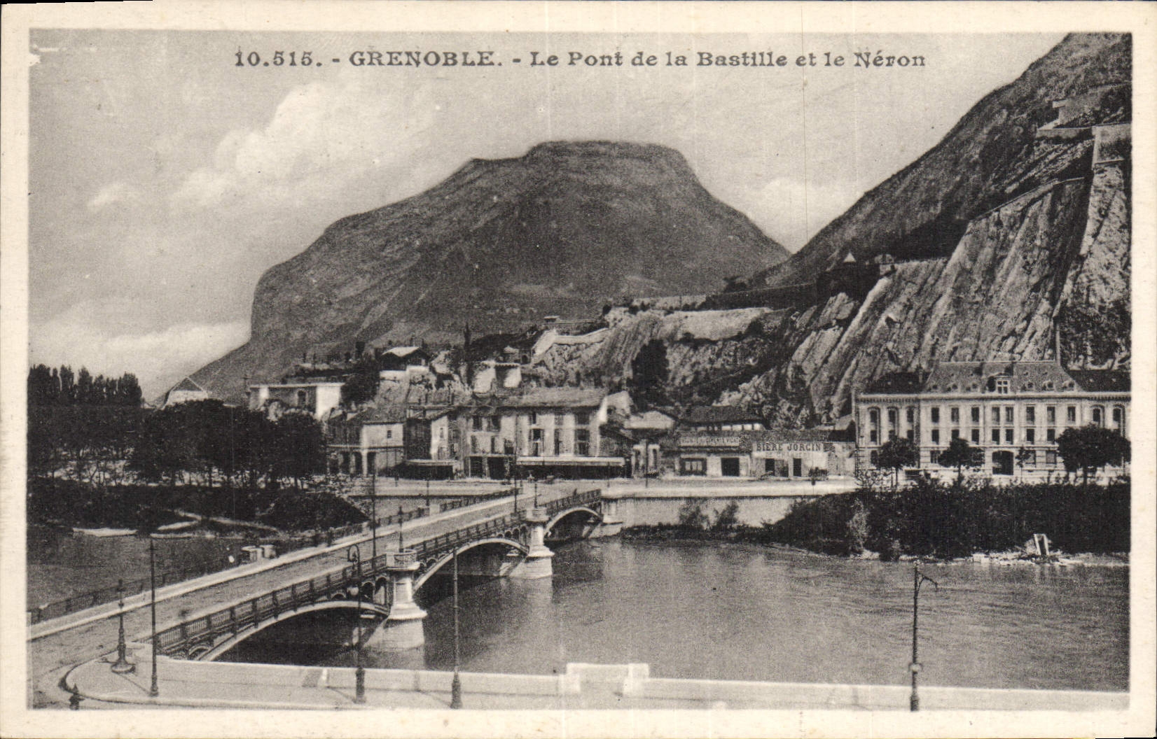 CPA Grenoble Le Pont de la Bastille et le Neron