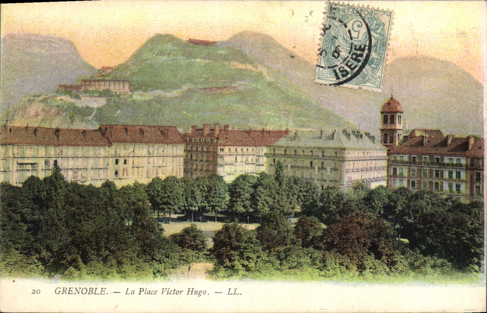 CPA Grenoble La Place Victor Hugo 