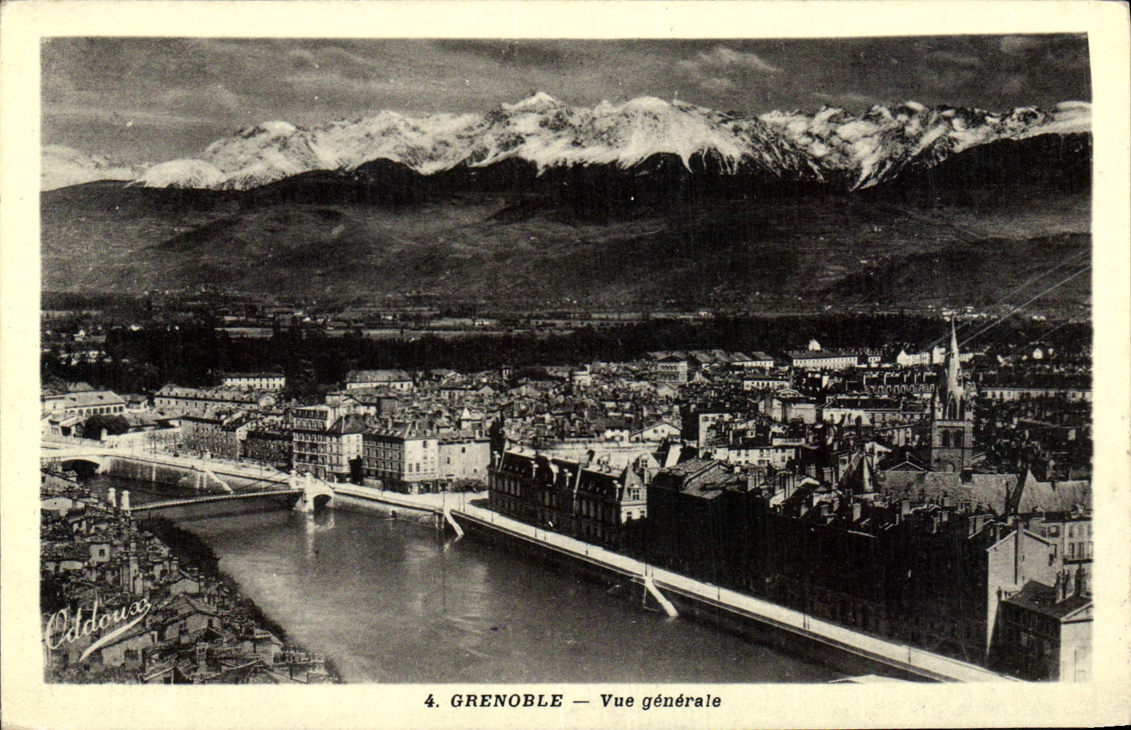 CPA Grenoble Vue generale 