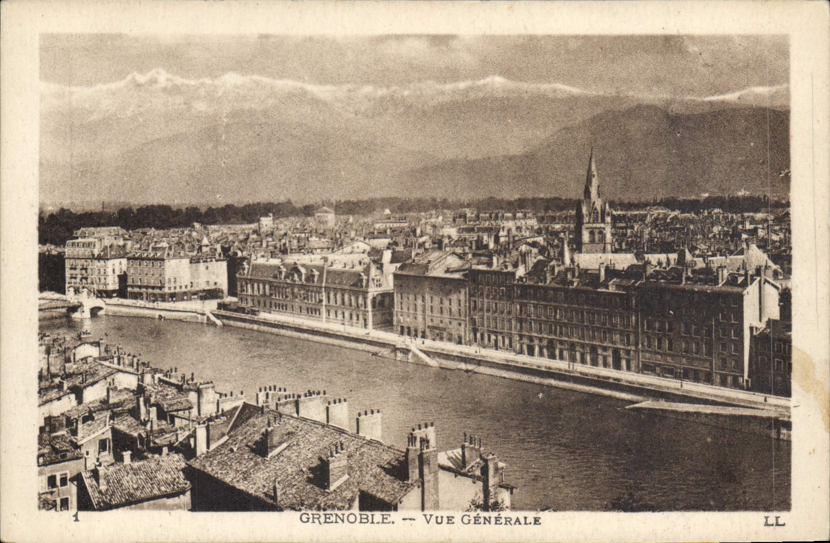 CPA Grenoble Vue generale 