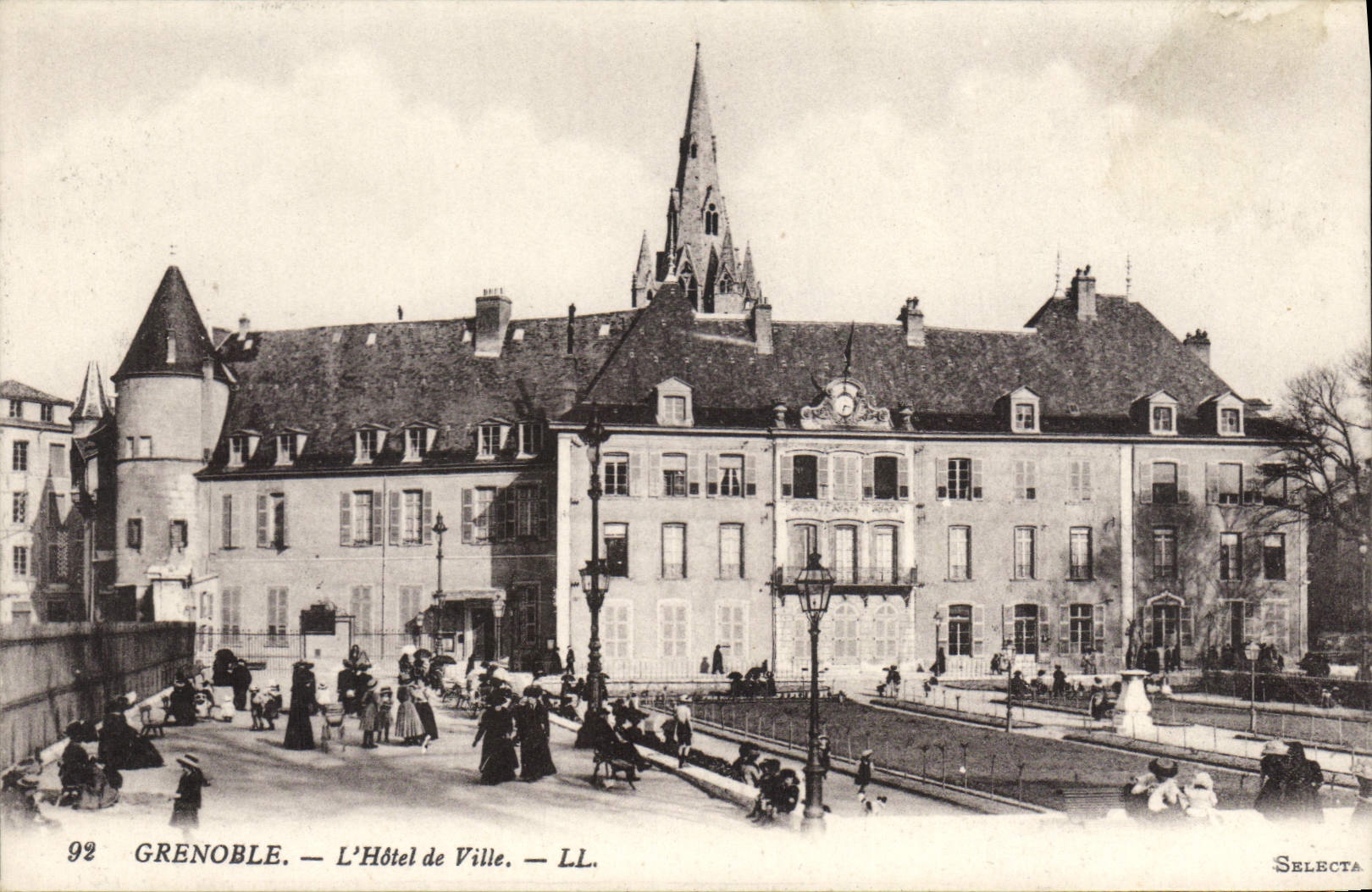 CPA Grenoble L'Hotel de Ville 