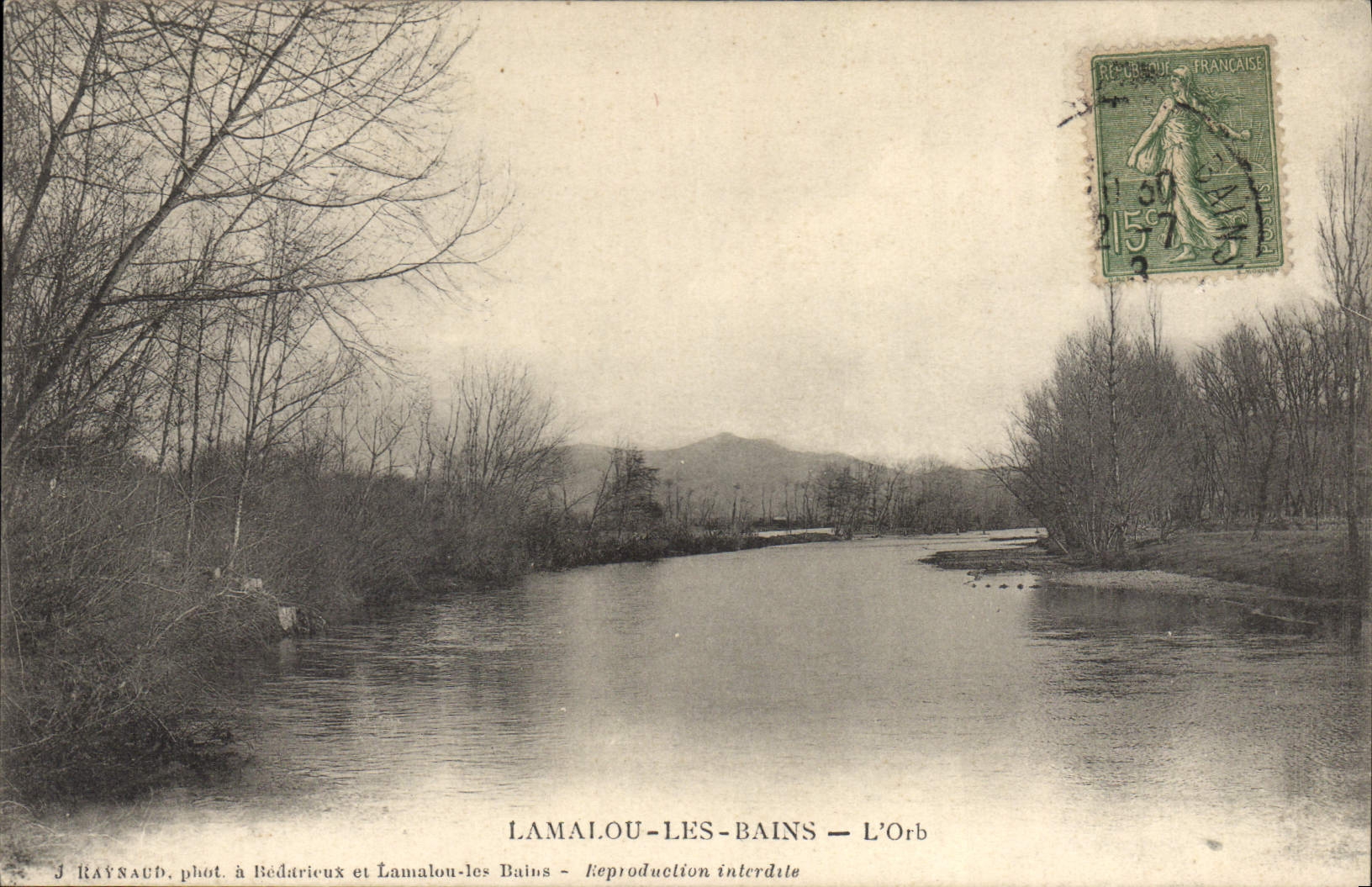CPA Lamalou les Bains L'Orb 