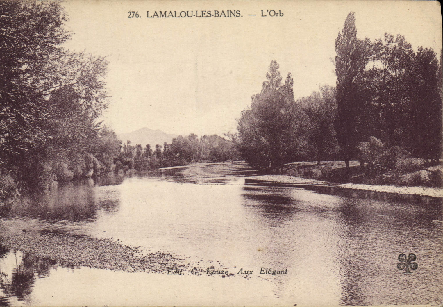 CPA Lamalou les Bains l'Orb 