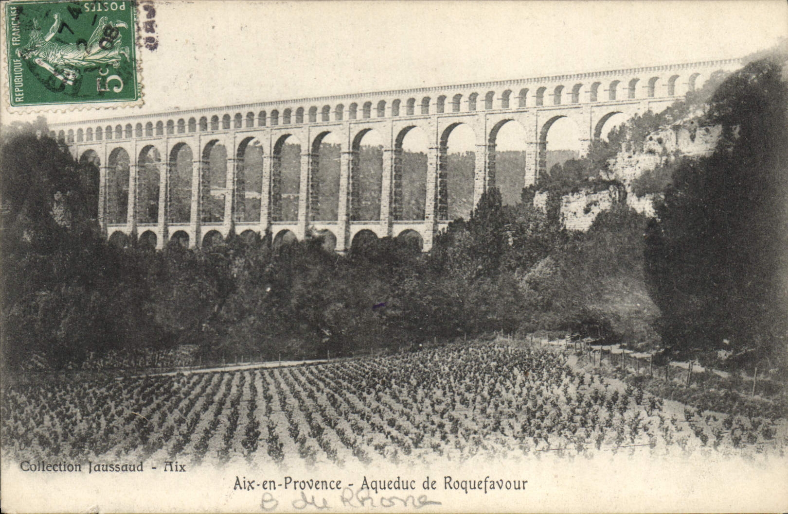 CPA Aix en Provence Aqueduc de Roquefavour 