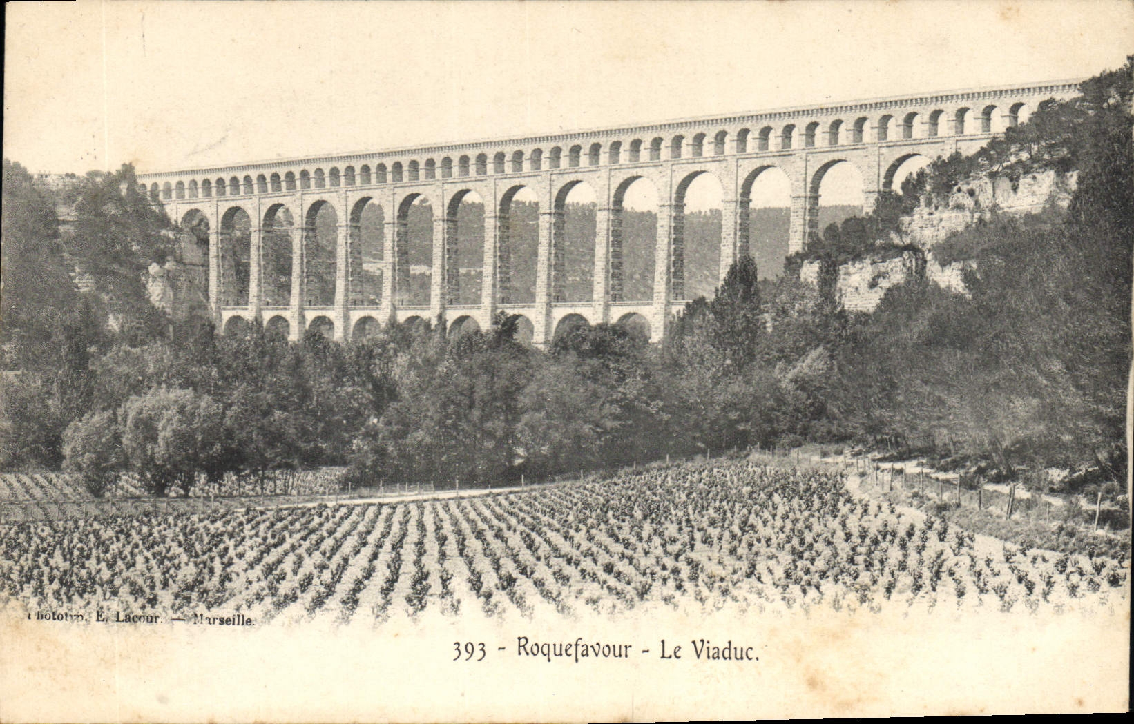 CPA Roquefavour Le Viaduc 