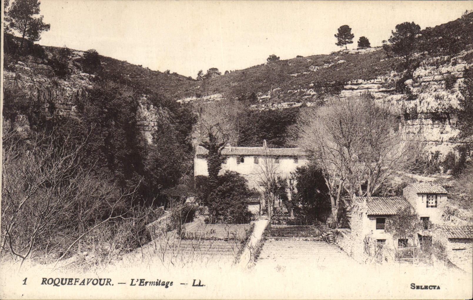 CPA Roquefavour L'Ermitage 