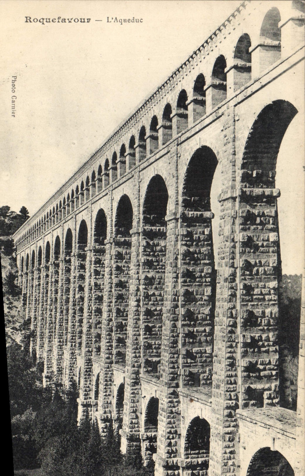 CPA Roquefavour l'Aqueduc 