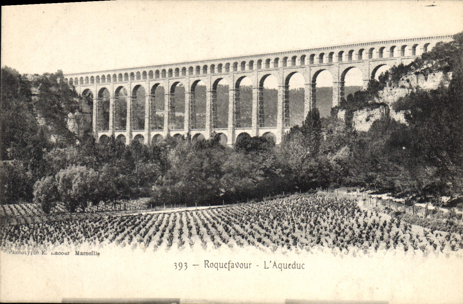 CPA Roquefavour l'Aqueduc 