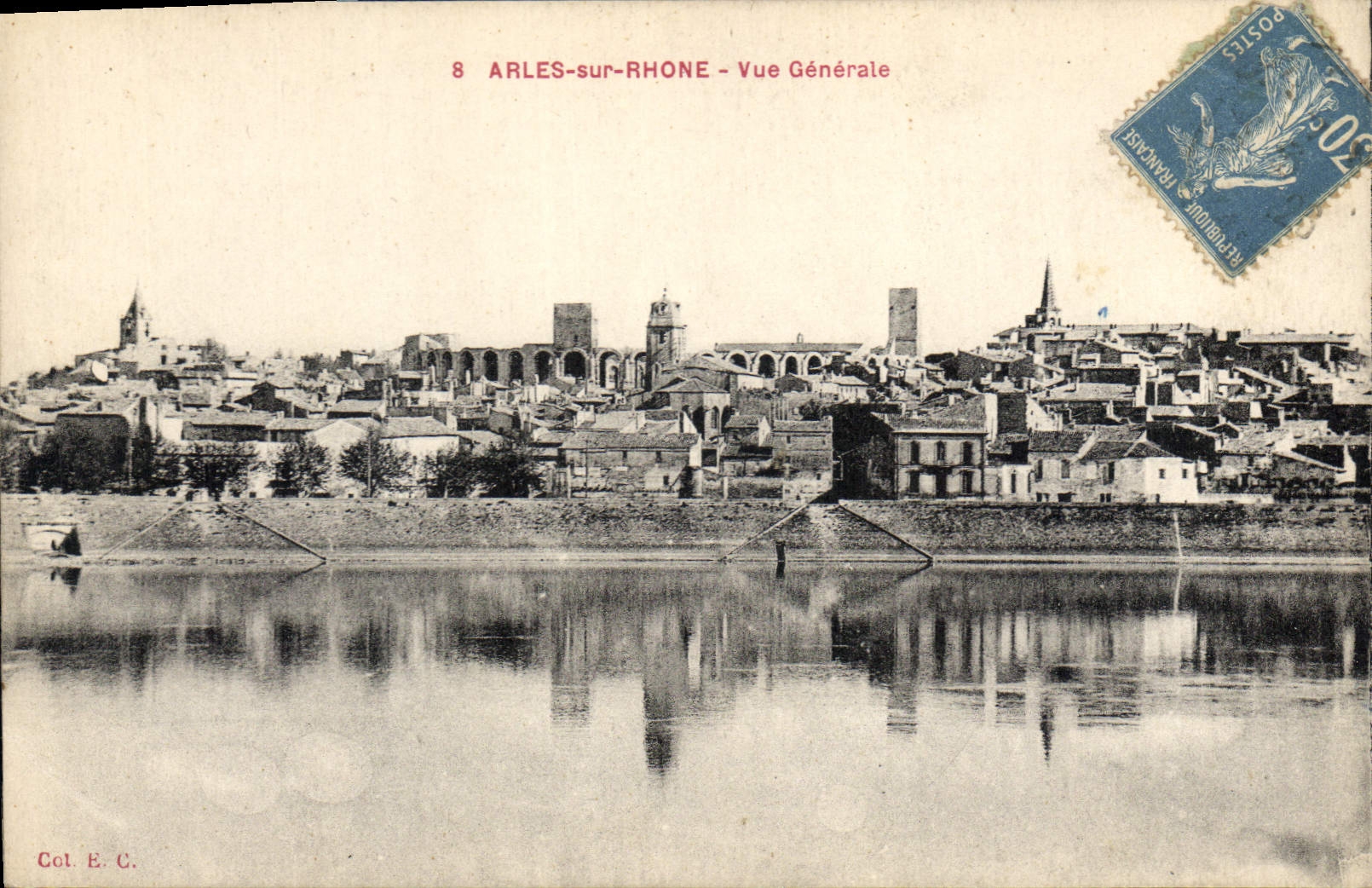CPA Arles sur rhone Vue generale 