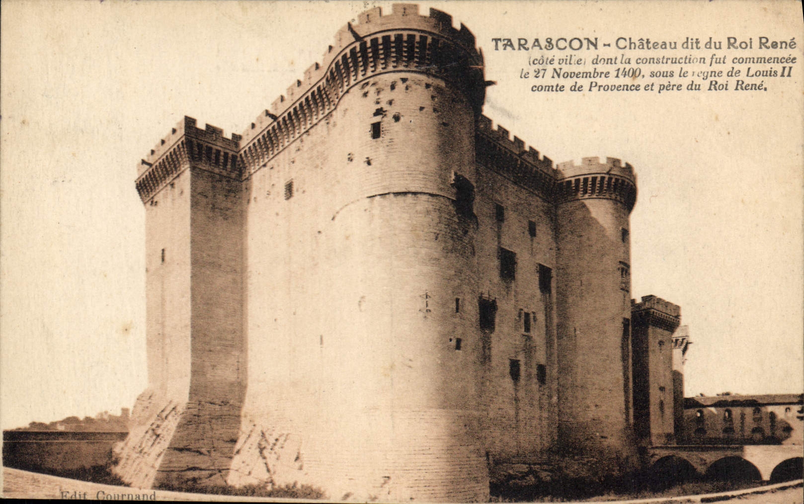 CPA Tarascon Chateau dit du Roi Rene 