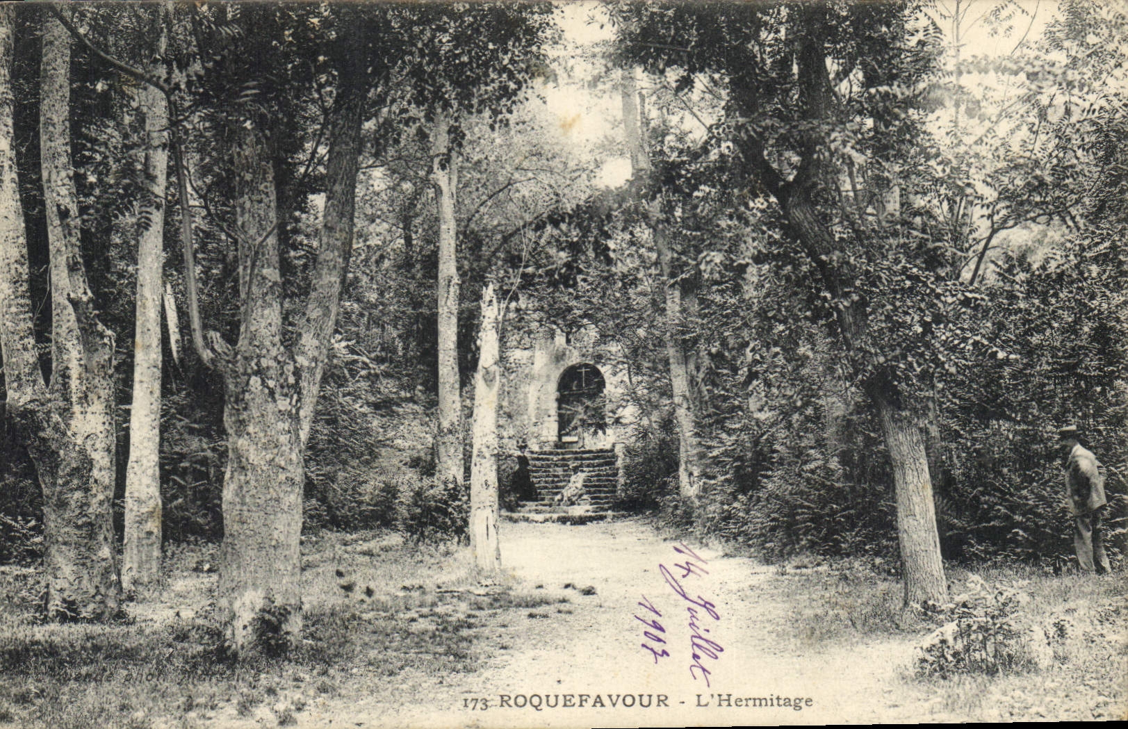 CPA Roquefavour L'hermitage 