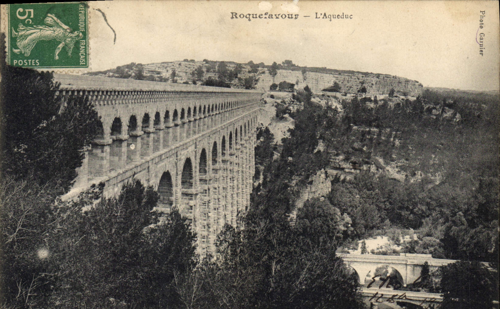 CPA Roquefavour l'Aqueduc 