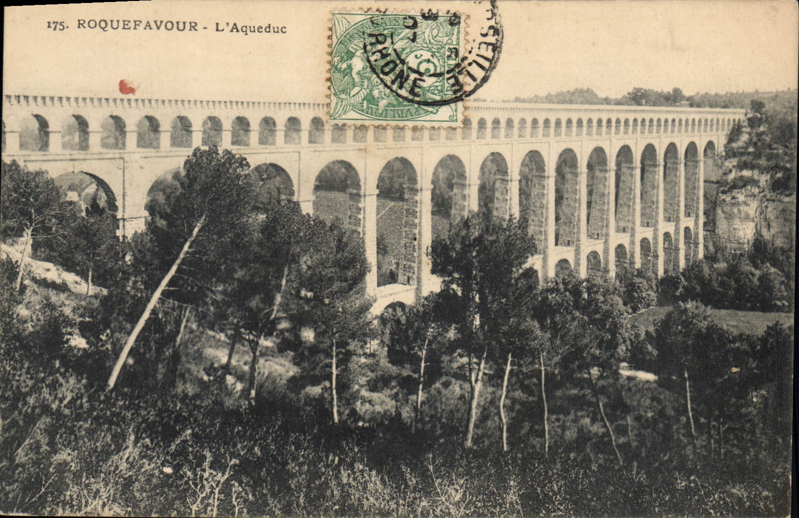 CPA Roquefavour l'Aqueduc 