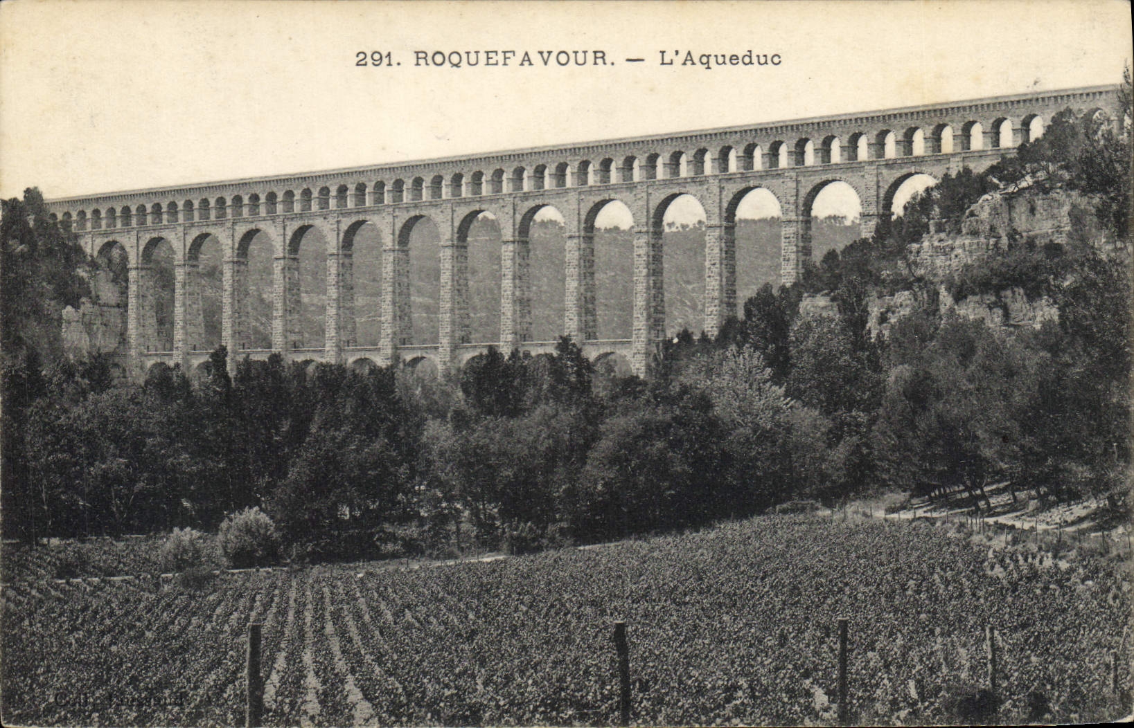 CPA Roquefavour l'Aqueduc 